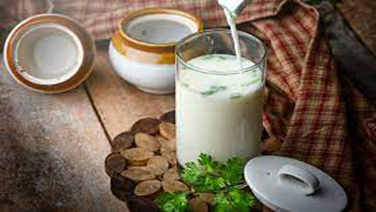 Drinking Buttermilk mixed with roasted cumin seeds provides many benefits.