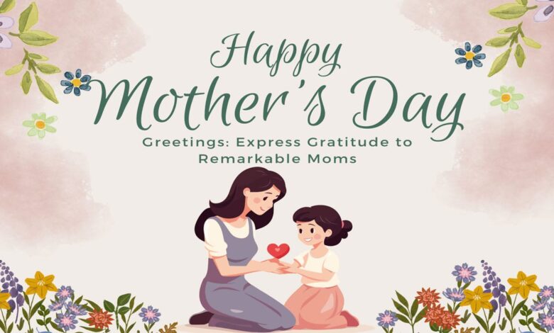 Happy Mother's Day Salute to mother's love