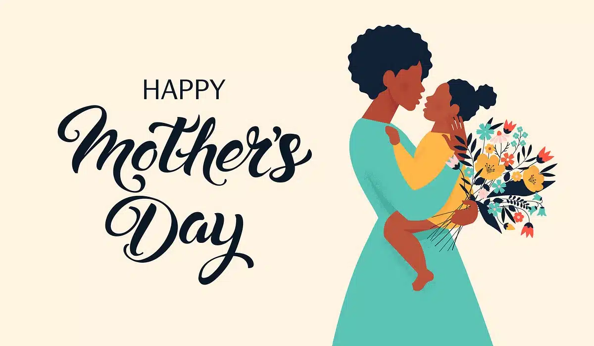 Happy Mother's Day Salute to mother's love