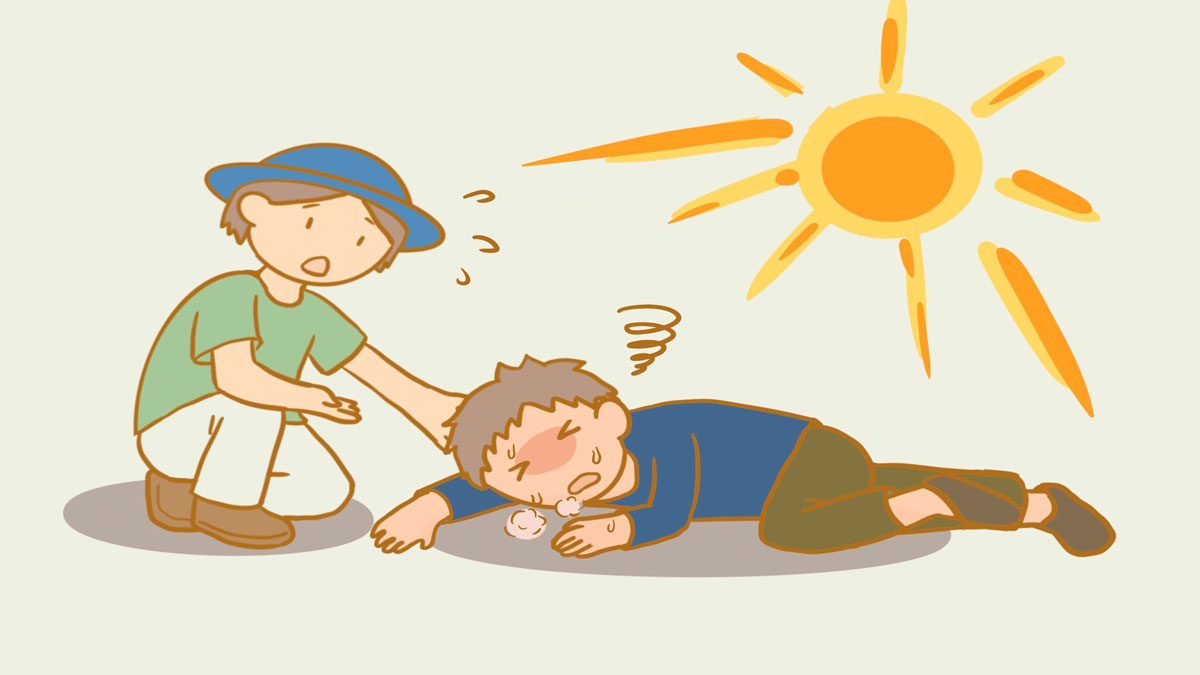 How to know if a child has heat stroke