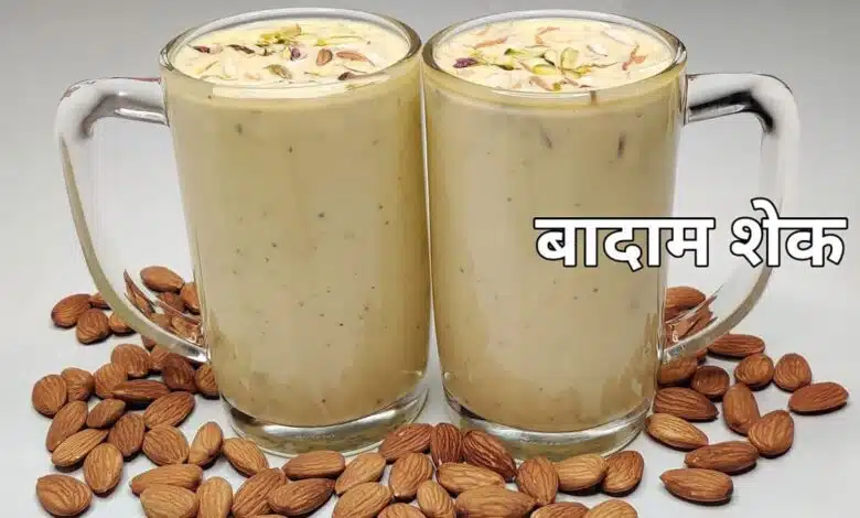 If you want something tasty and healthy in summer then definitely try almond milkshake