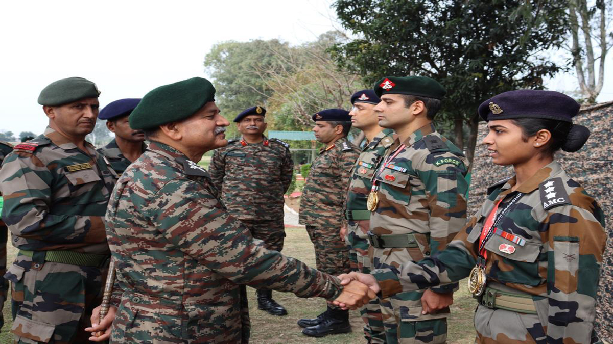 Indian Army Vice Chief Upendra Dwivedi visited Army Training Command Headquarters