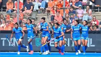 Indian Junior Women's Hockey team won 2-0