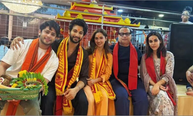 Ishq Vishk Rebound cast takes blessings at Siddhivinayak temple