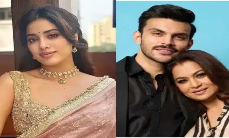 Janhvi Kapoor supports Shikhar Pahariya's mother's new TV show