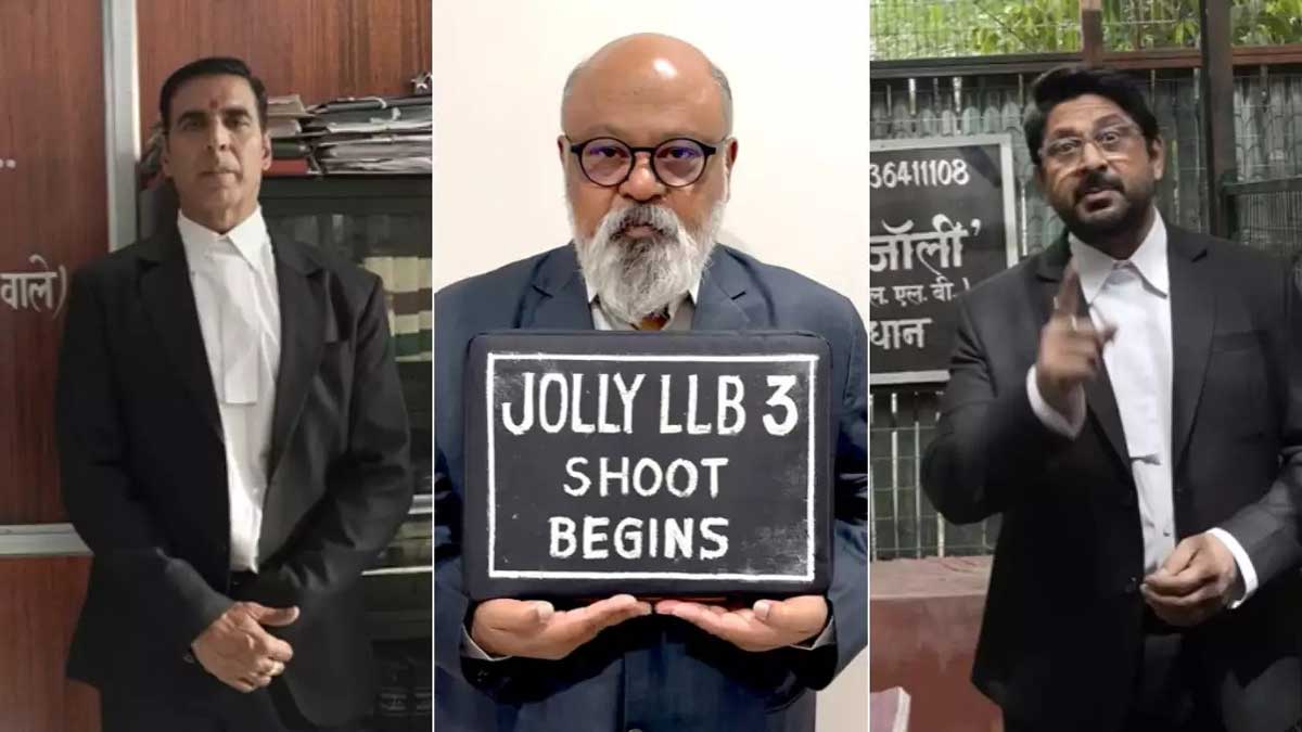 'Jolly LLB 3' cast completes Rajasthan schedule
