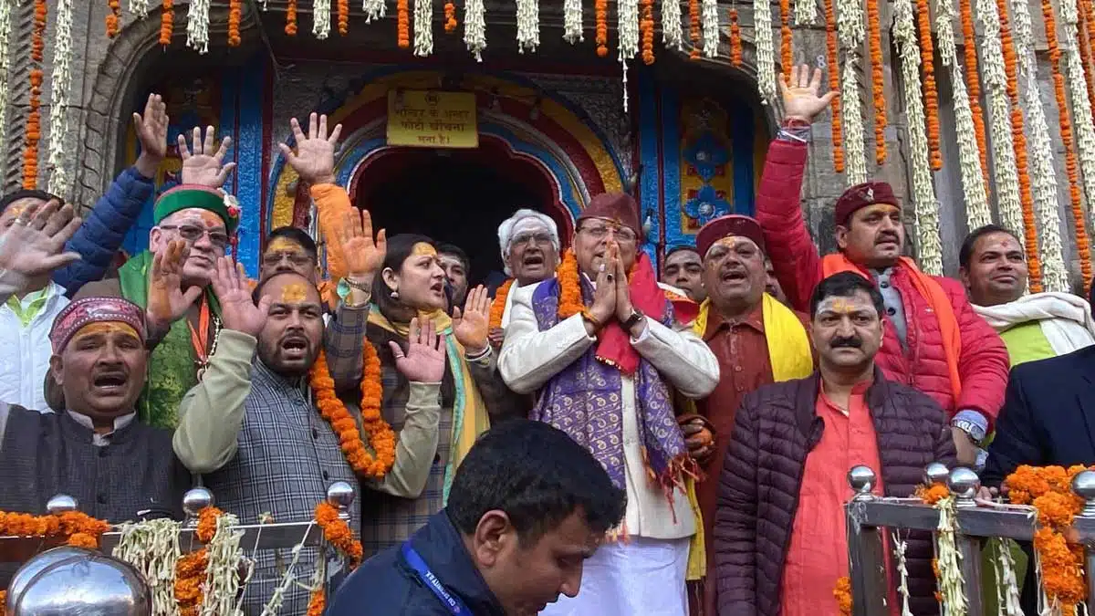 Kedarnath Dham's doors opened after 6 months