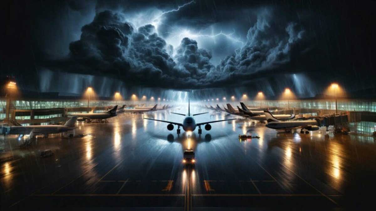 Kolkata airport closed flights due to cyclone 'Remal'