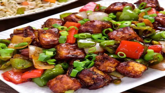 Make Tasty Chilli Paneer for Children