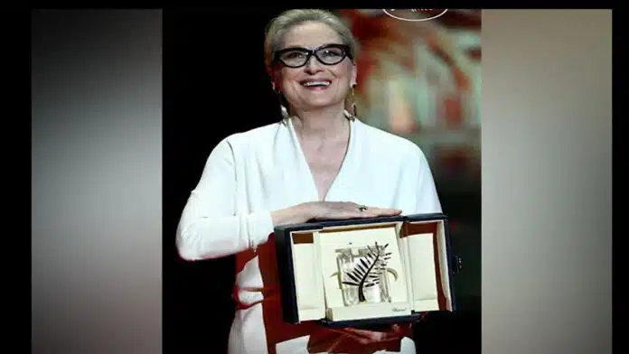 Meryl Streep honored at the opening ceremony of Cannes Film Festival 2024