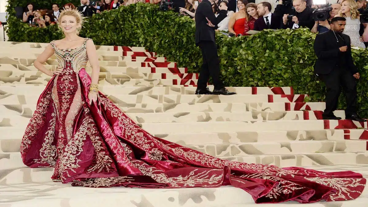 Met Gala 2024 red carpet transformed into an enchanting garden wonderland