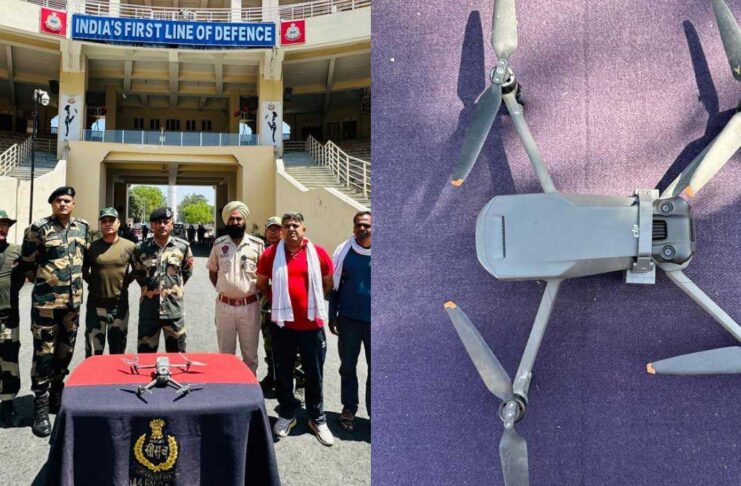 Punjab BSF recovers 2 China made drones in Amritsar