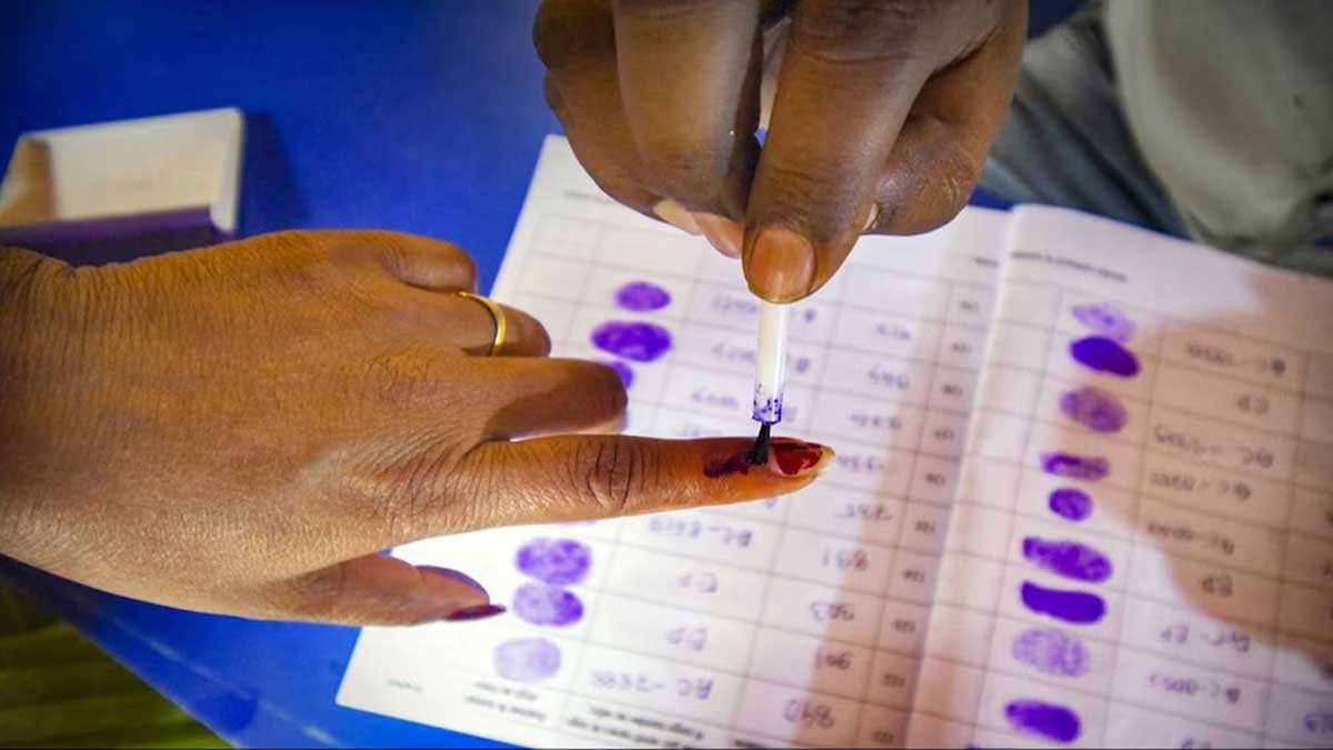 There was 10.28 percent voting till 9 am in the 5th phase of Lok Sabha elections