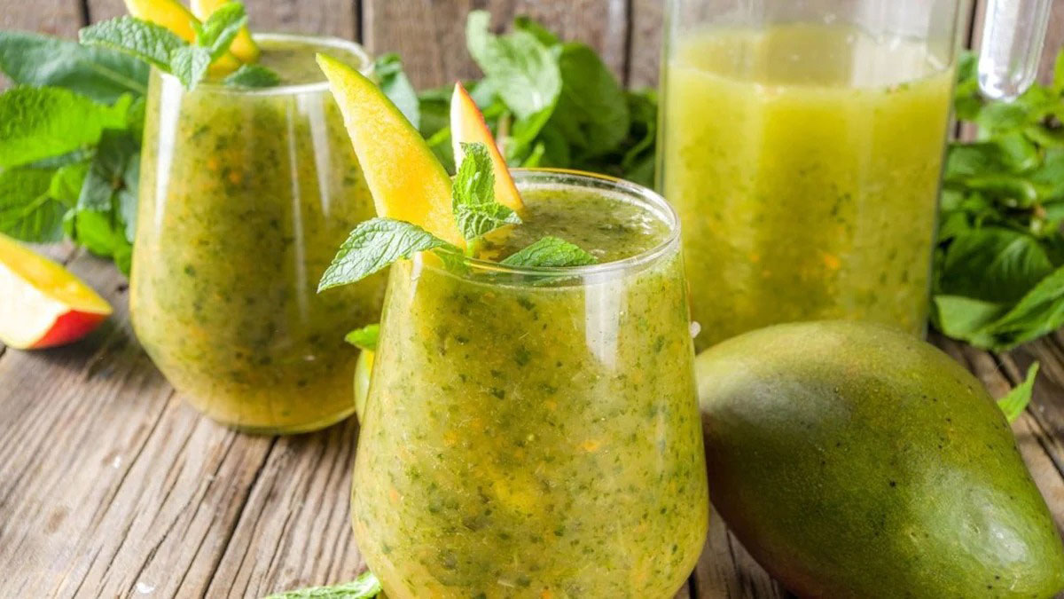 This unique way of making Aam Panna will double the benefits of it and the benefits of drinking Aam Panna which is rich in vitamins.