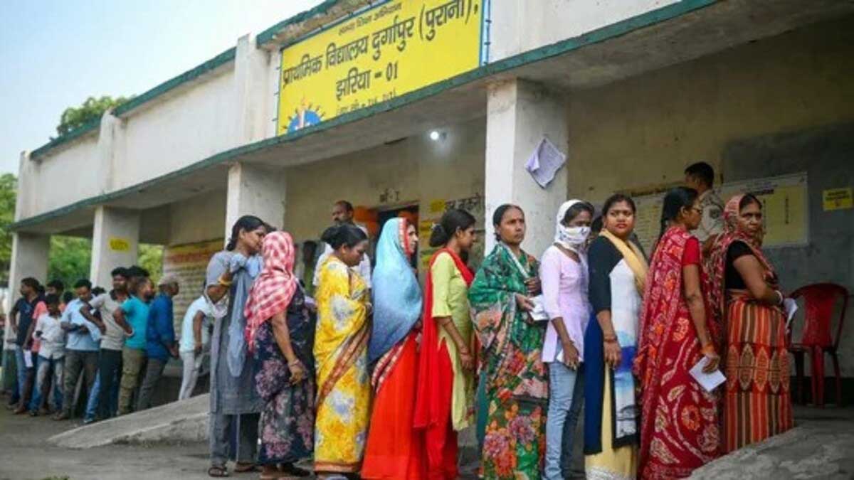 Total 49.2 pc voting in the 6th phase of Lok Sabha