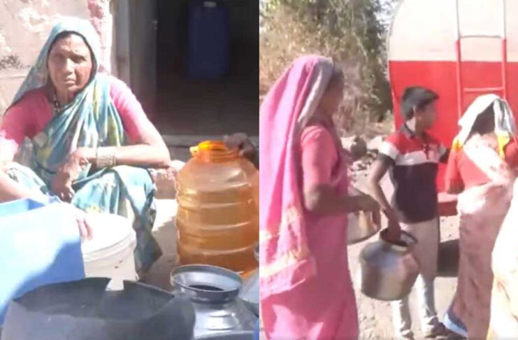 Water crisis in villages of Solapur in MaharashtraWater crisis in villages of Solapur in Maharashtra