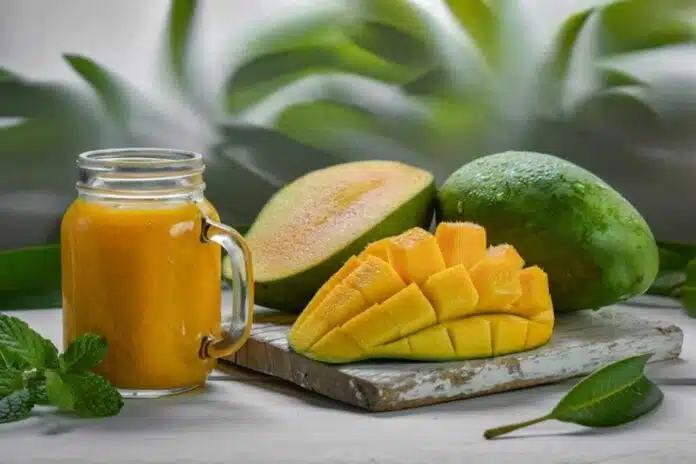 What should not be eaten after drinking Mango Shake