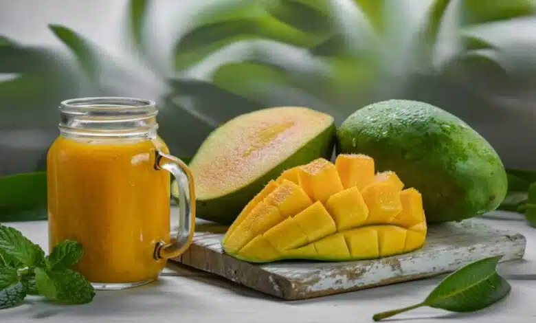 What should not be eaten after drinking Mango Shake