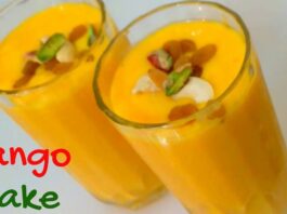 What should not be eaten after drinking mango shake