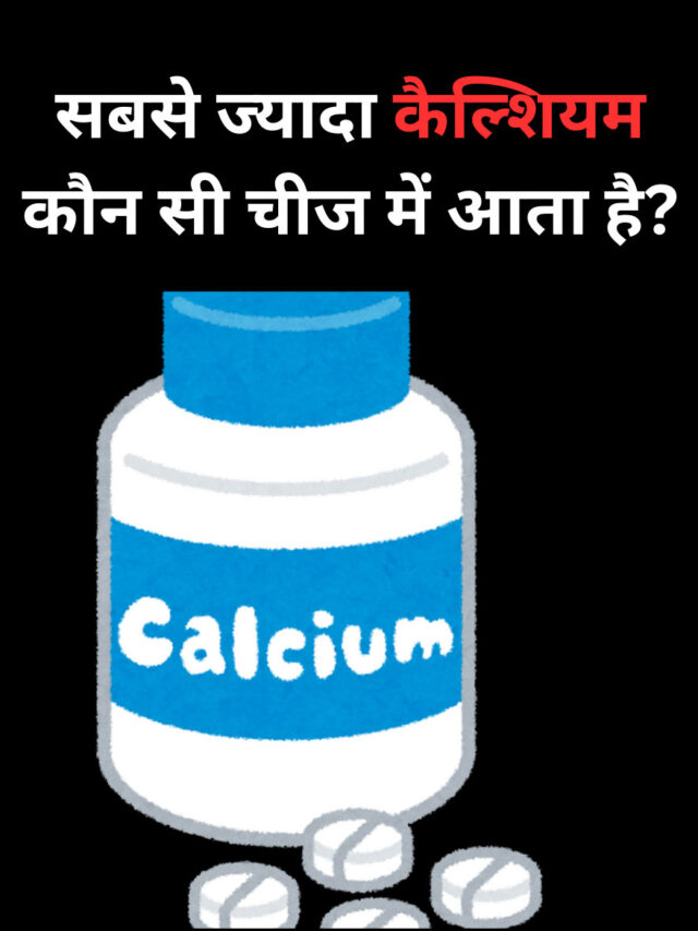 Which thing contains the most calcium