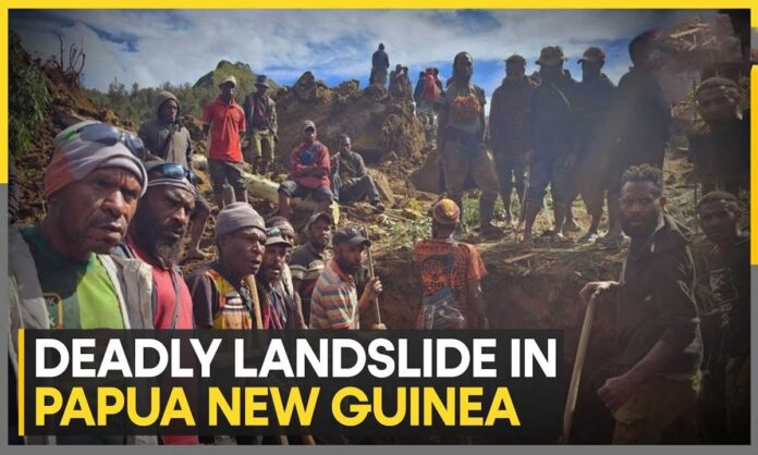 2000 people buried in landslide in Papua New Guinea