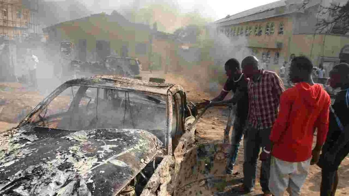 18 people killed in bomb blast in Nigeria's Borno state