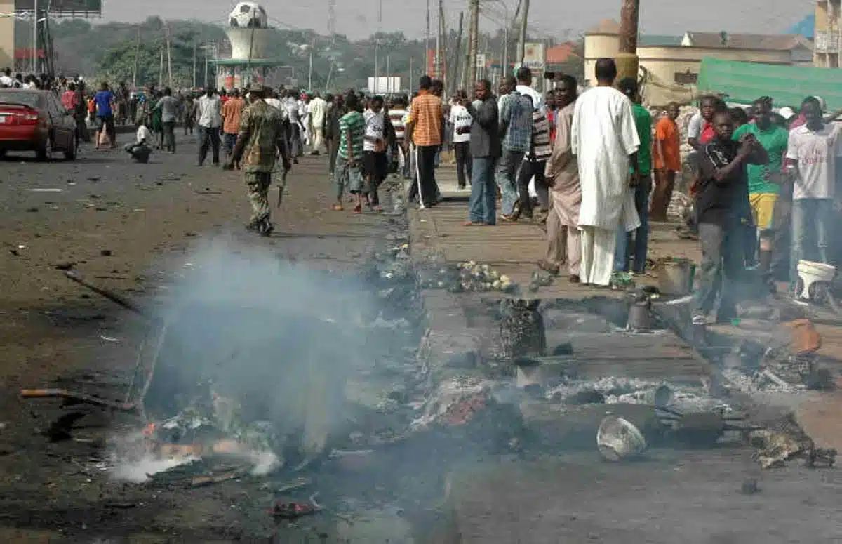 18 people killed in bomb blast in Nigeria's Borno state