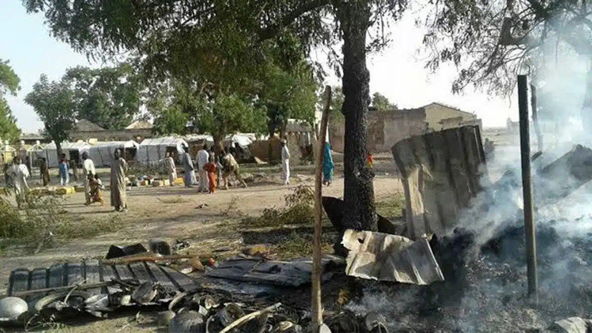 18 people killed in bomb blast in Nigeria's Borno state