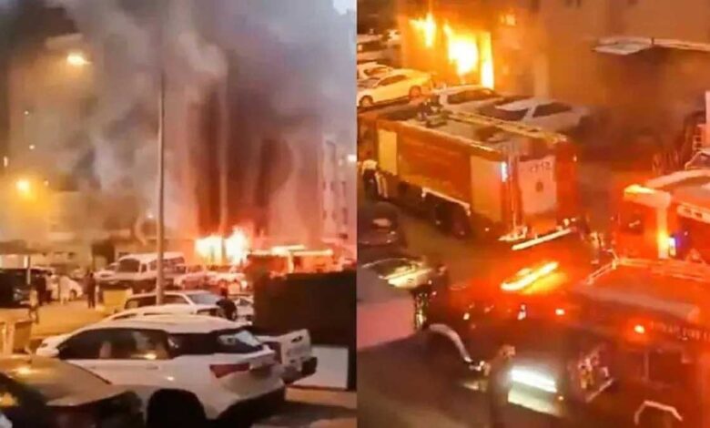 40 Indians killed, 50 others injured in fire in Kuwait.