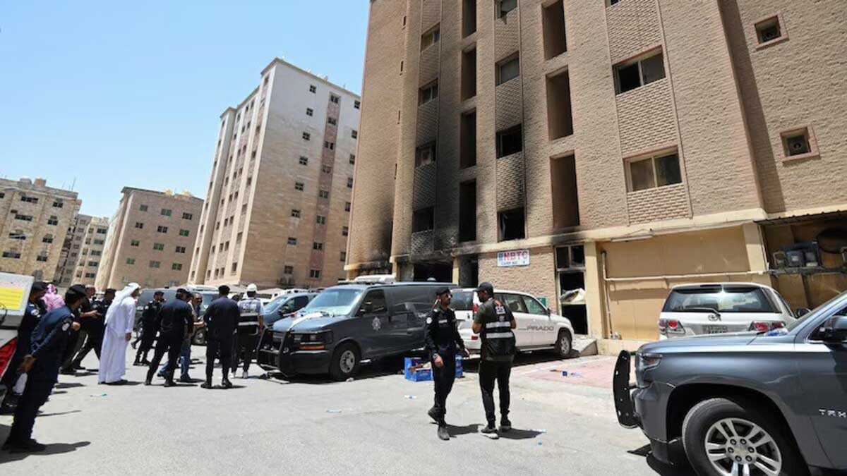 40 Indians killed, 50 others injured in fire in Kuwait.