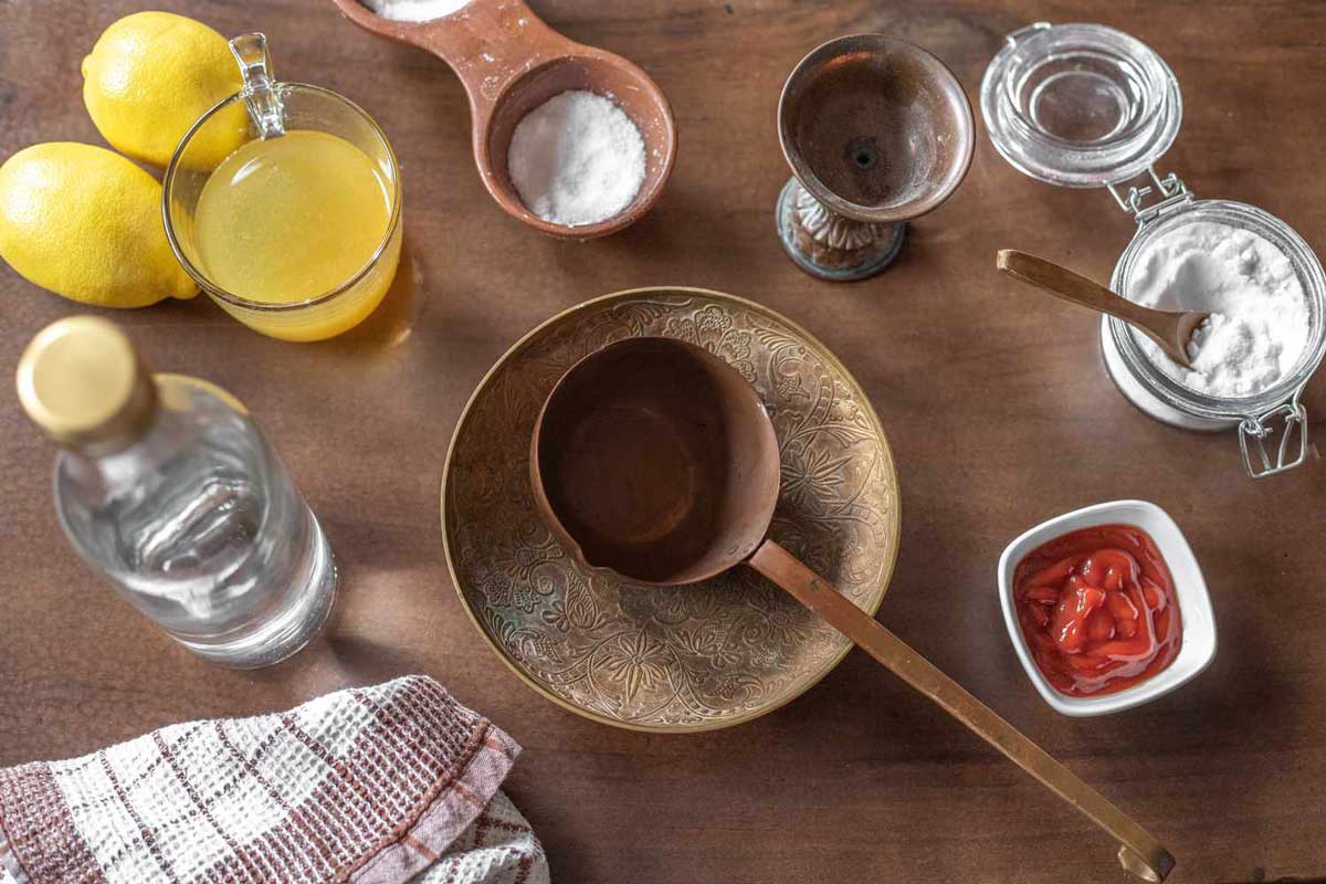 6 easy home remedies to clean copper utensils