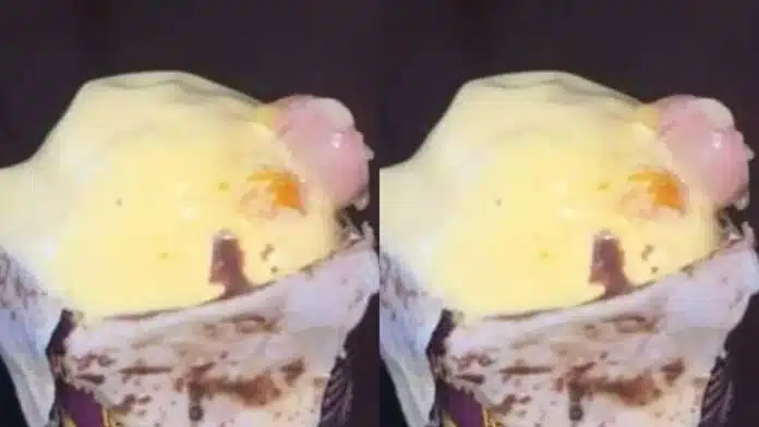 A severed human finger found in ice cream ordered online in Mumbai