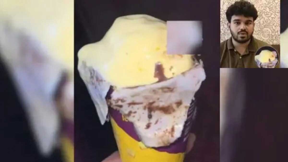 A severed human finger found in ice cream ordered online in Mumbai