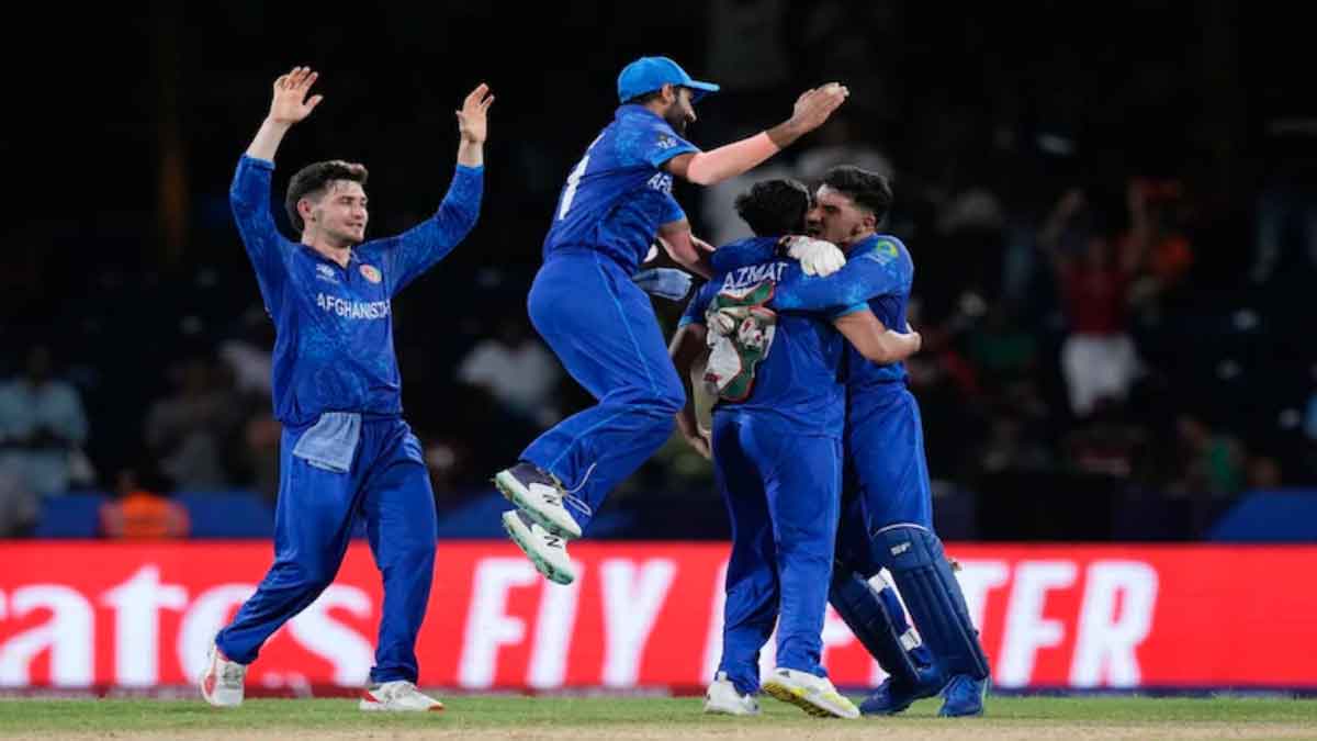 Afghanistan made an upset, defeated Australia by 21 runs; The battle for the last four became exciting