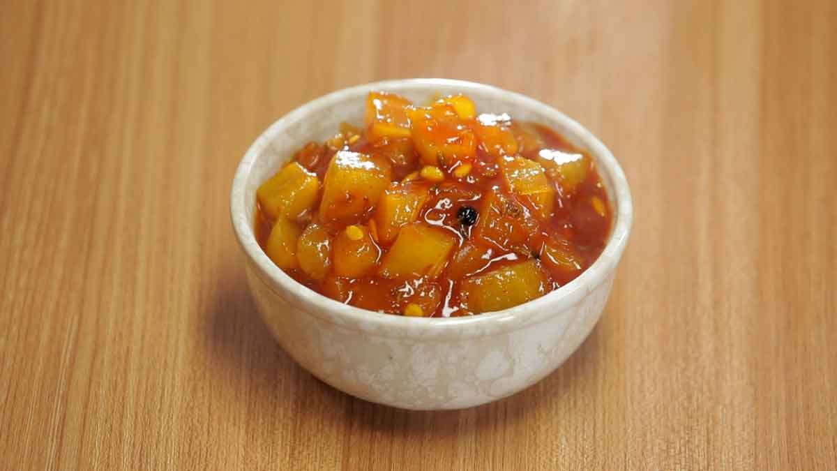 After seeing this method of making mango lonji (chutney), you will forget all the old methods