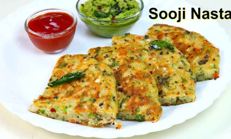 Best Besan Suji Ka Nashta - A new tasty breakfast made with Besan Suji without frying