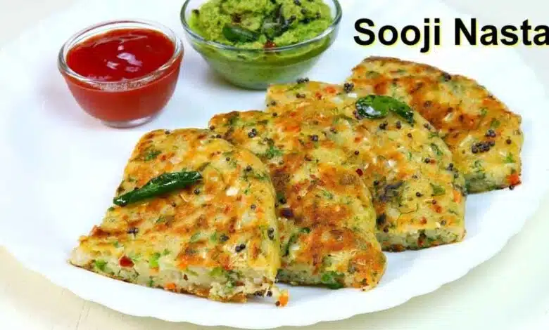 Best Besan Suji Ka Nashta - A new tasty breakfast made with Besan Suji without frying