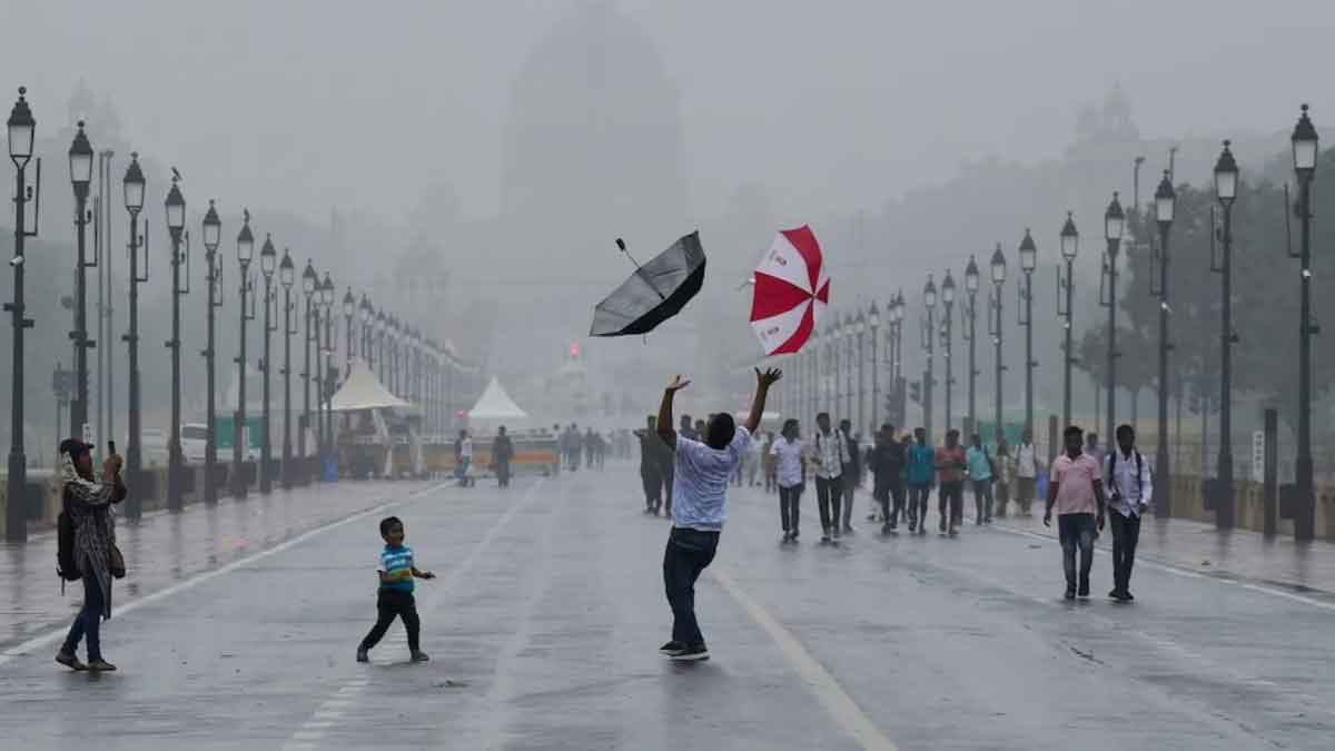 Delhi Weather Clouds will rain in Delhi! There will be relief from heatwave, know the latest update of IMD on weather