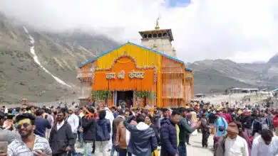 Devotees enjoyed darshan at Kedarnath Dham