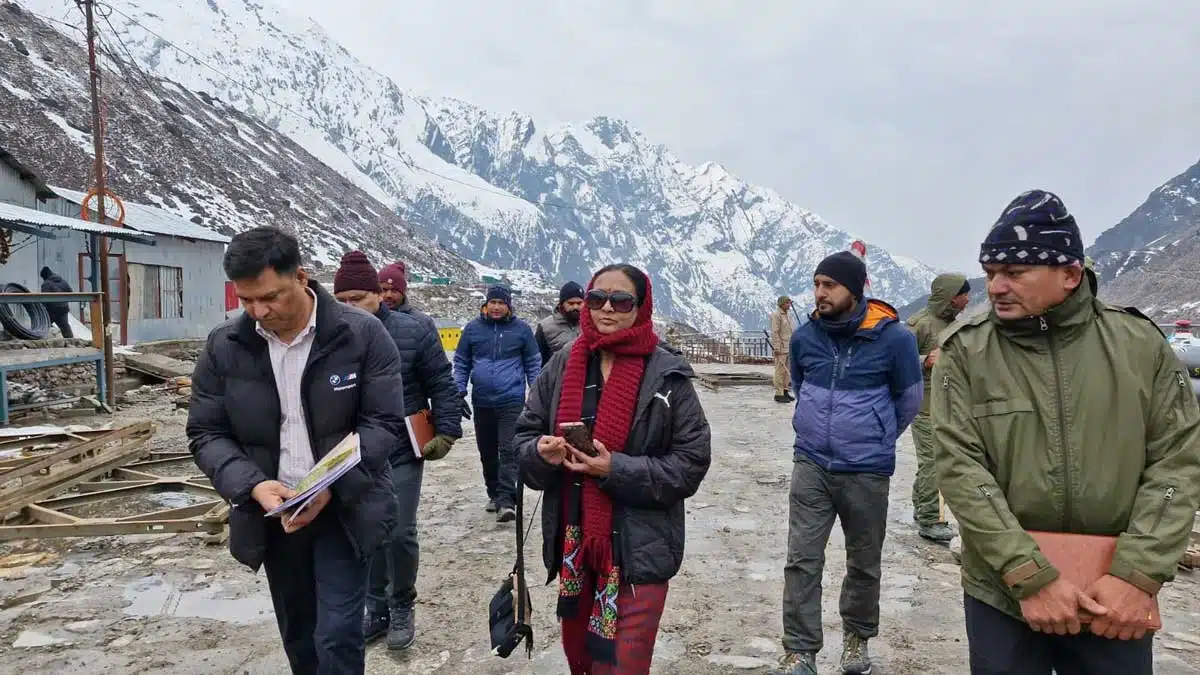 Devotees enjoyed darshan at Kedarnath Dham