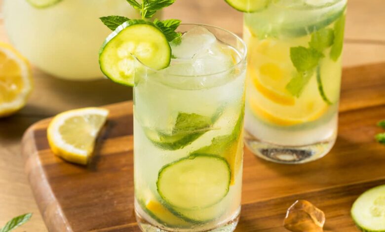 Drink Mint Lemonade in the scorching heat, it will refresh you