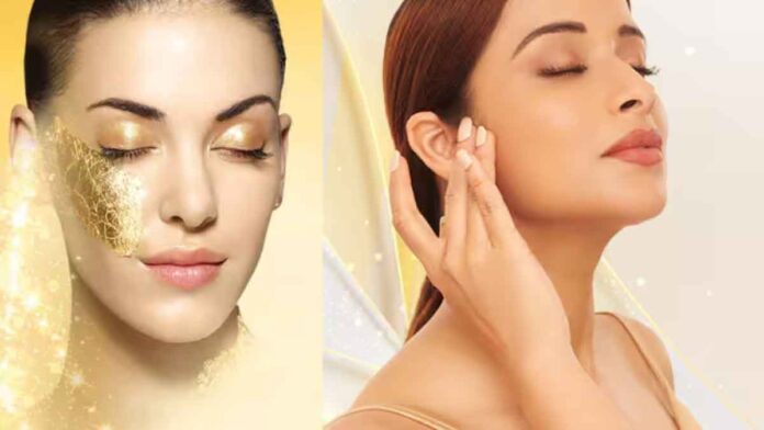 Eid Special Glowing Gold Face Mask