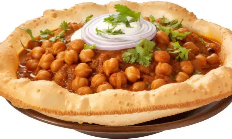 Famous Chole Bhature shop in Delhi