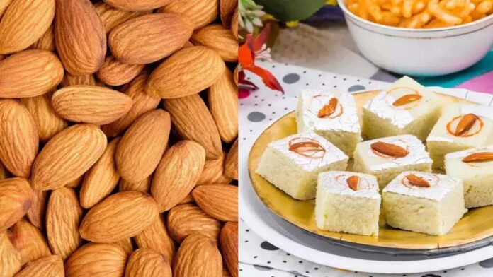 Healthy Grilled Almond Barfi Recipe To Try