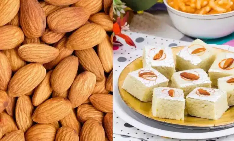 Healthy Grilled Almond Barfi Recipe To Try