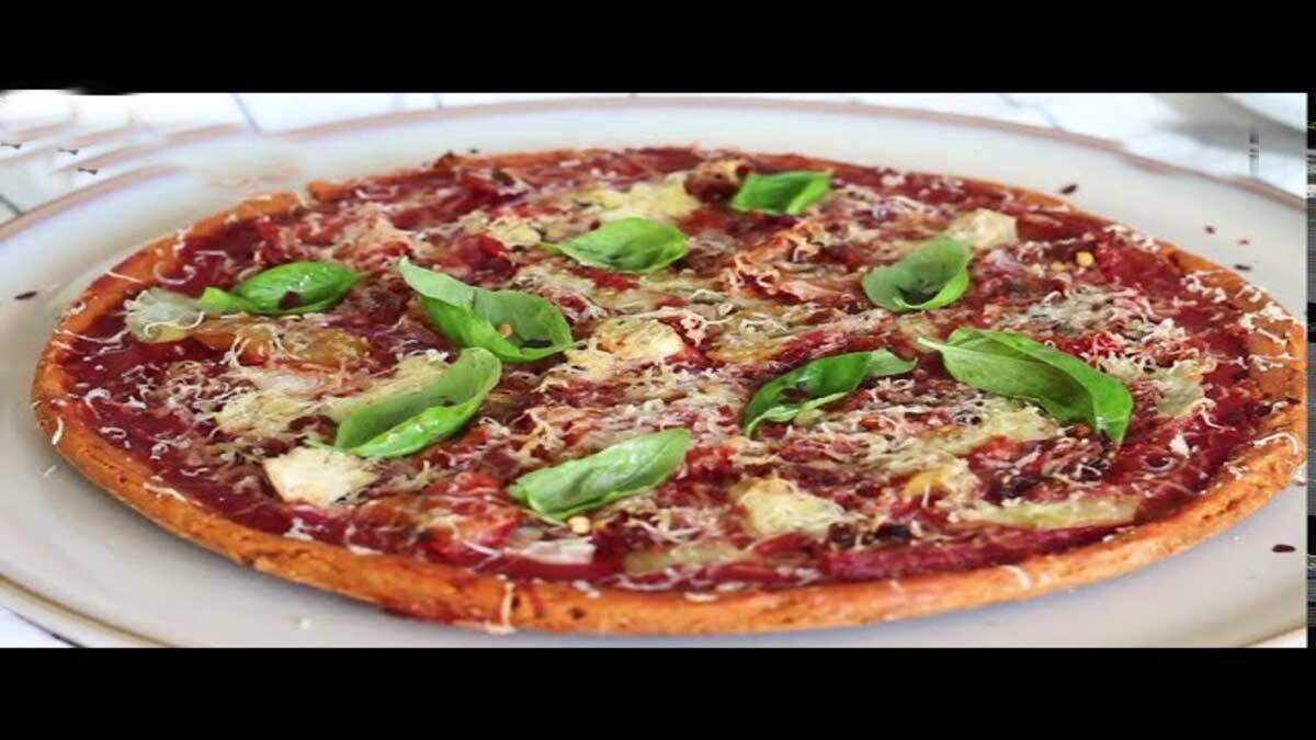 How to make Masoor dal-base pizza