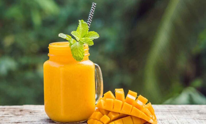 If you are crazy about mangoes then try this Mango Squash recipe today