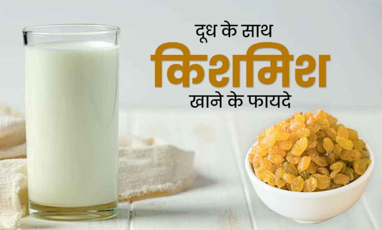 If you eat raisins soaked in milk, you will get so many benefits