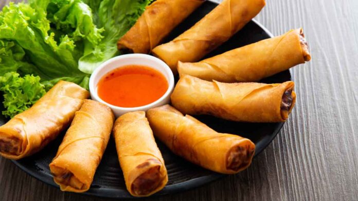 Make crispy tasty bread spring rolls without separate sheets and effort!