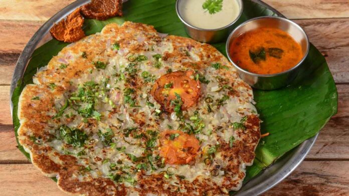 Make tasty masala Uttapam quickly for breakfast